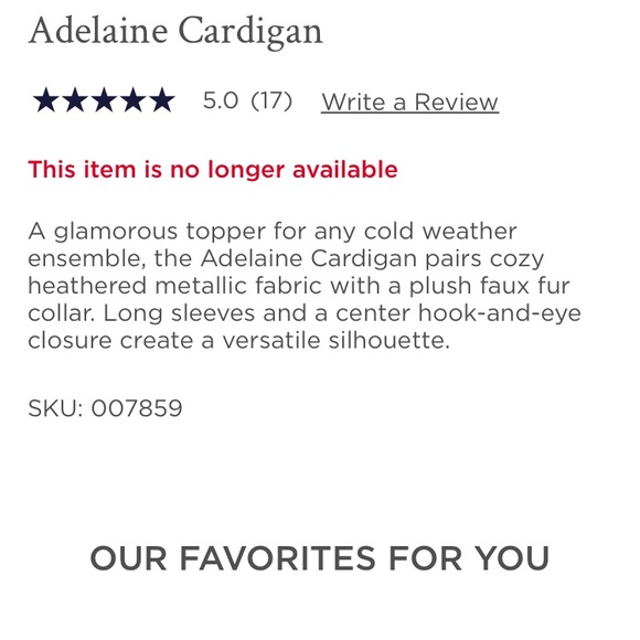 New w Tag: Lilly Pulitzer Adelane Cardigan. - Picture 10 of 11